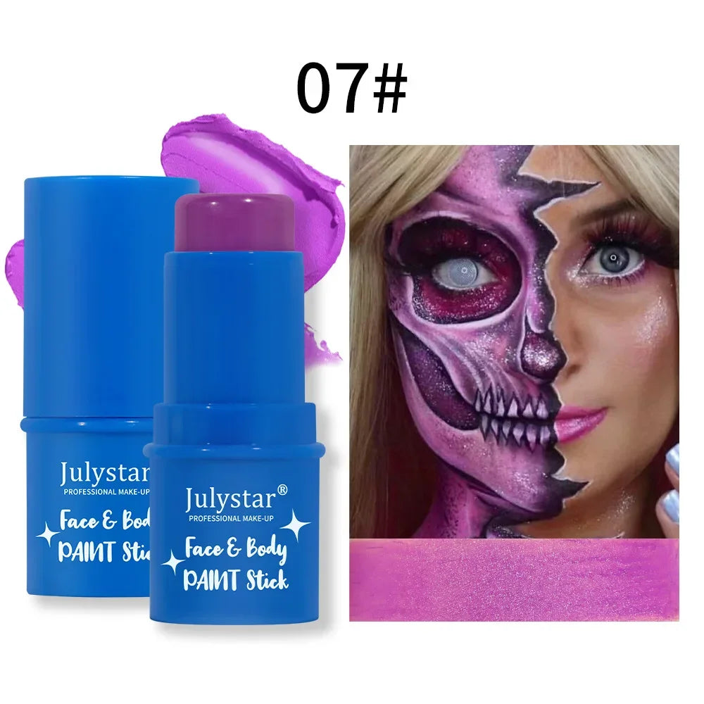 8 Colors Halloween Makeup Body Face Paint Make up Kids Face Cosmetics Party Make up Paint Professional Faces Durable Gadgets