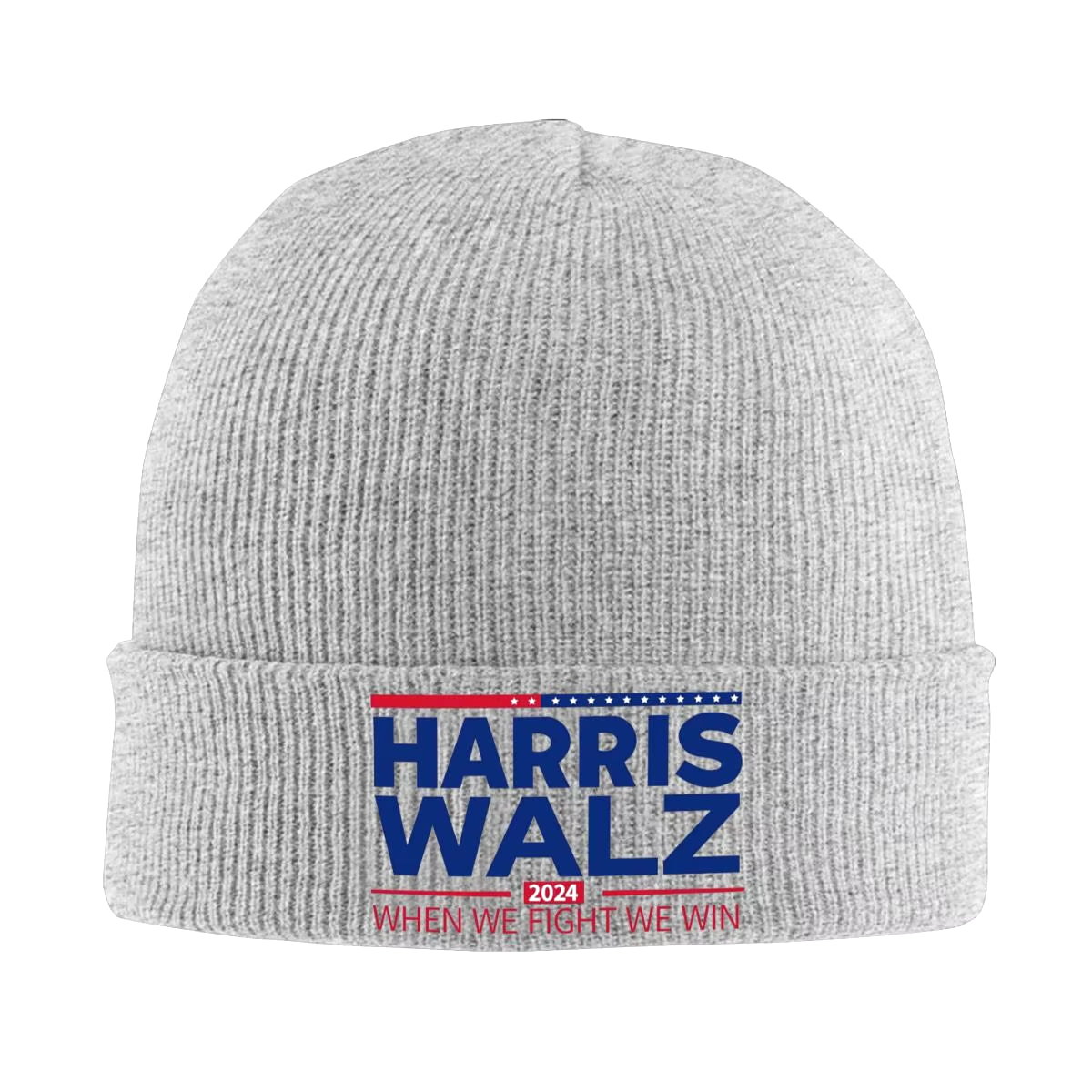 Harris Walz 2024 Election Knitted Hat Beanies Autumn Winter Hats Warm Fashion Cap Men Women